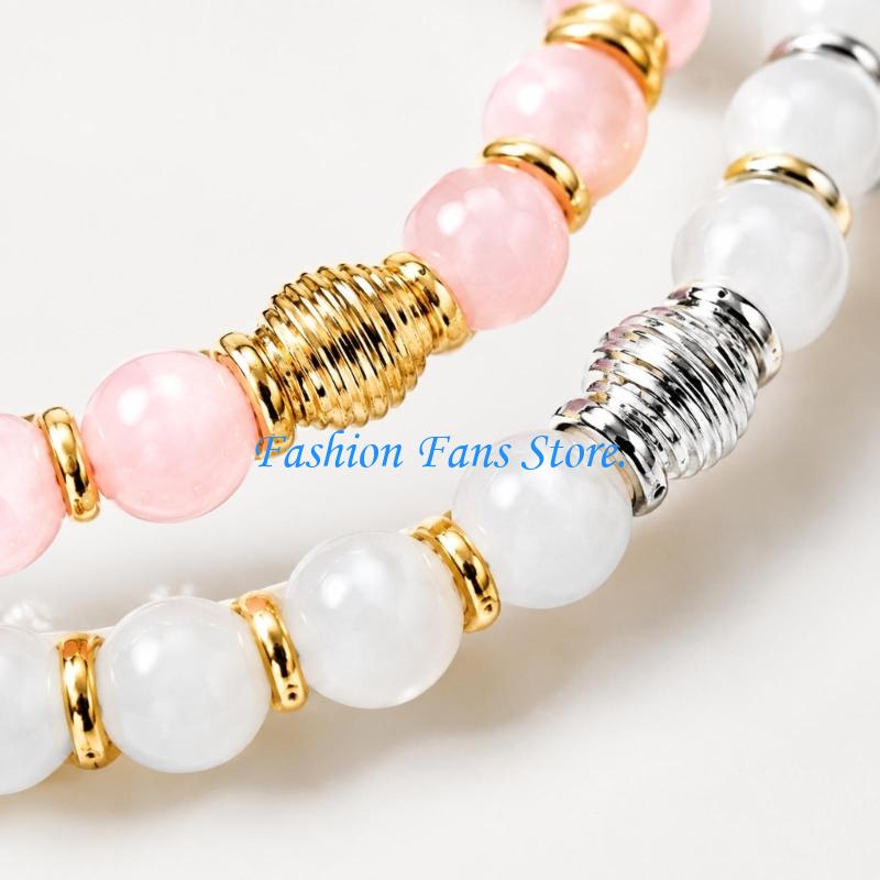 Coordinates Bracelet - Bộ vòng tay hạt tròn với