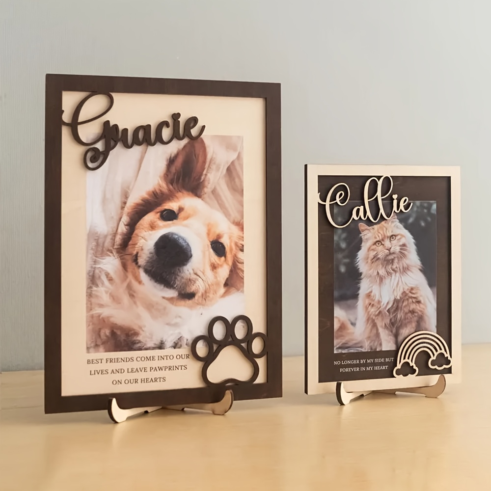 Customizable Personalized Wood - đánh giá và giá Pet Portrait Custom