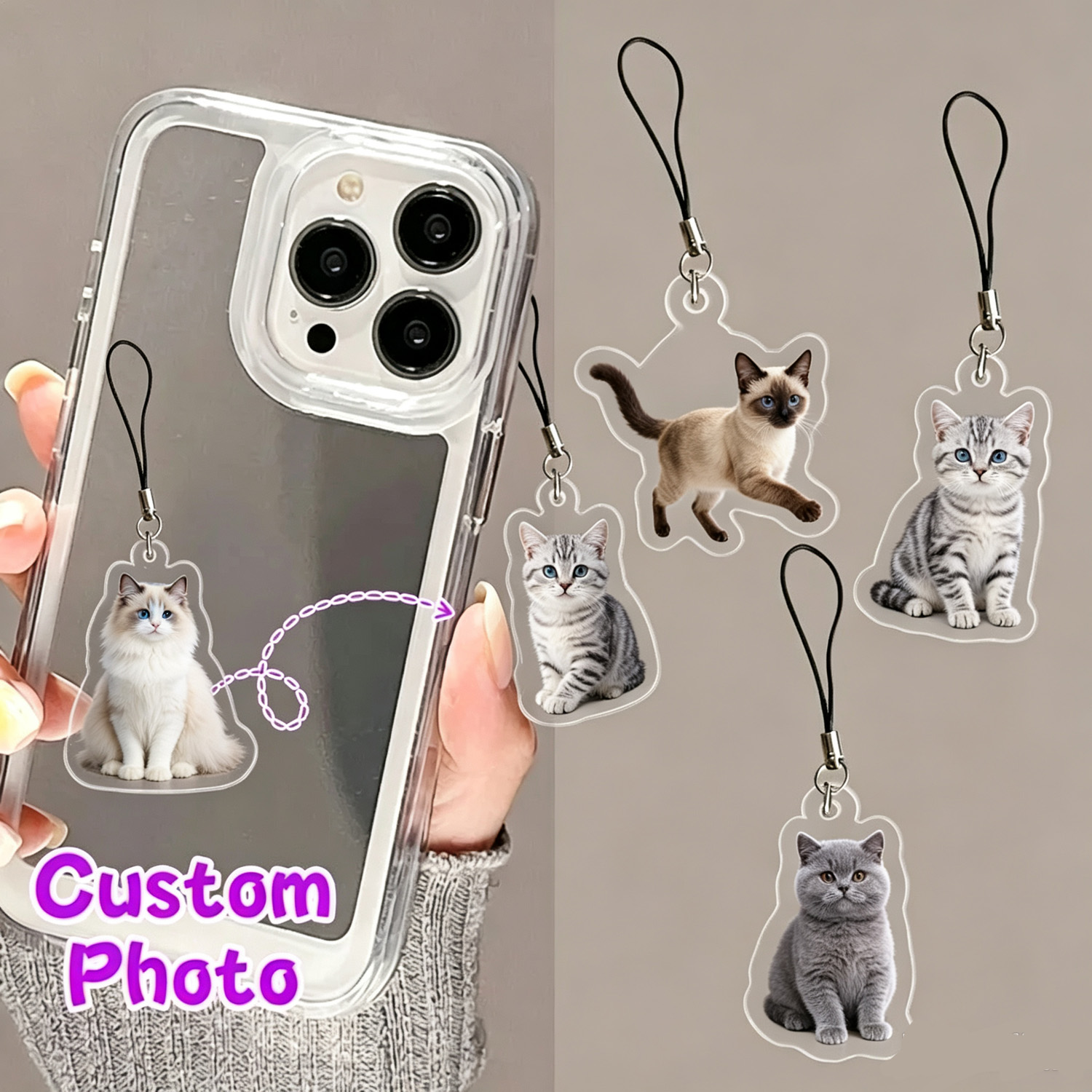 Custom Pet Portrait Phone Pend - đánh giá và giá Pet Portrait Custom