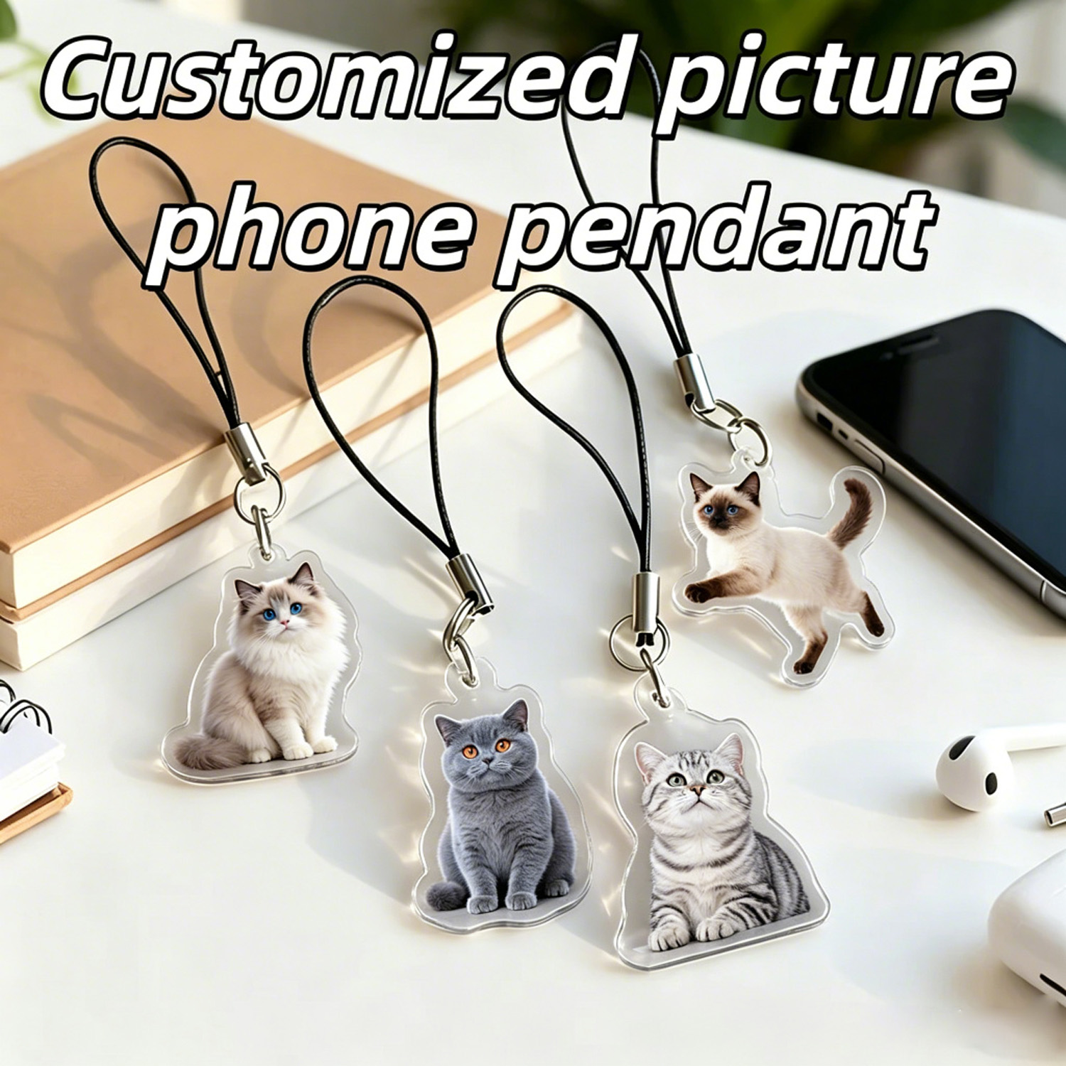 Custom Pet Portrait Phone Pend - đánh giá và giá Pet Portrait Custom