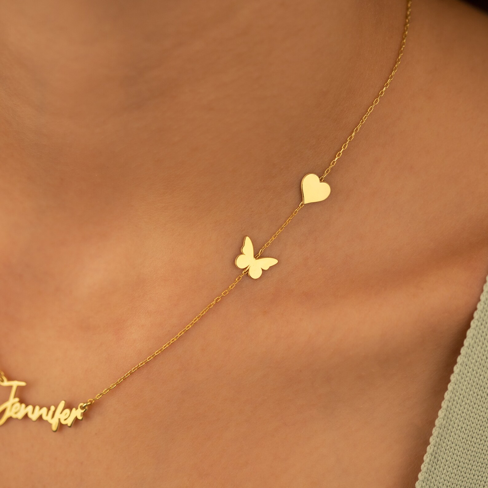 Personalized Customized Butter - đánh giá và giá Birth Flower Necklace