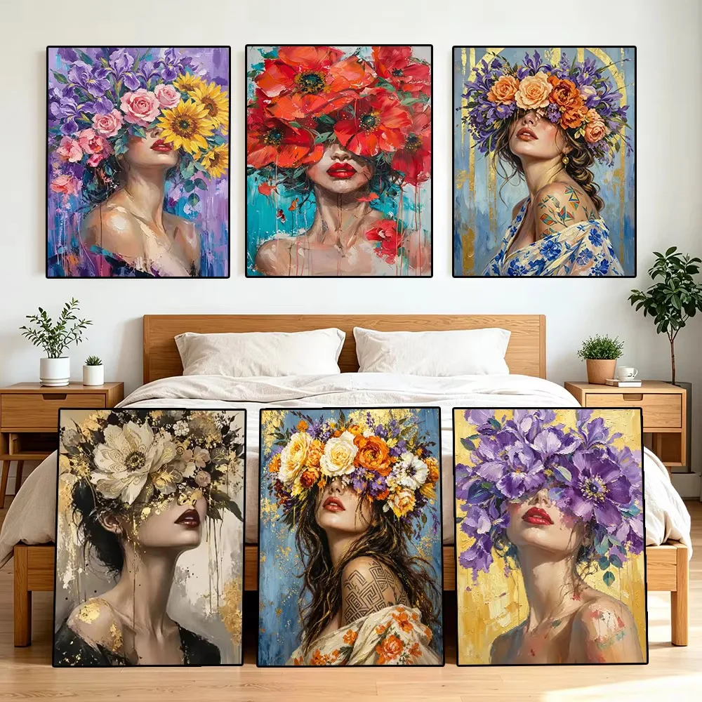 Diamond Painting Abstract Woma - đánh giá và giá Photo Mosaic Print