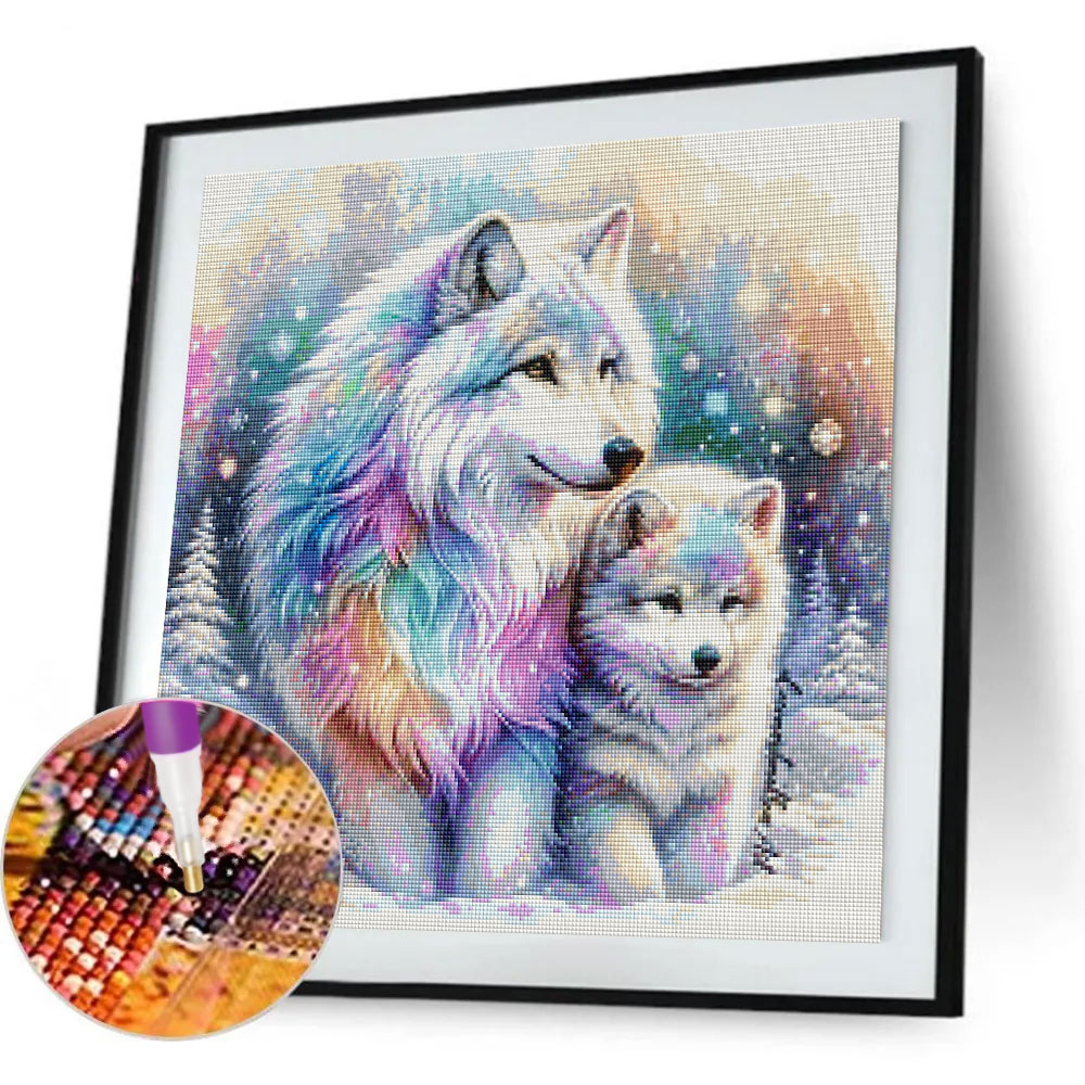 Animal Diamond Painting Comple - đánh giá và giá Photo Mosaic Print
