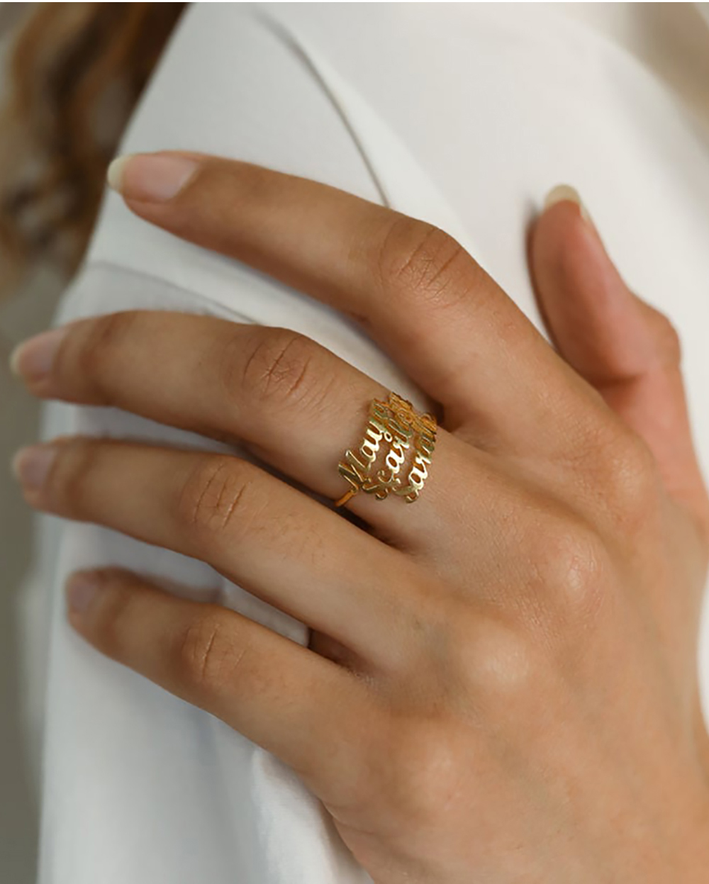 Personalized Custom  Name Ring - đánh giá và giá Initial Ring Custom